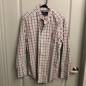 Like New - Gingham Button Down Vineyard Vines